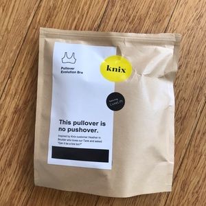 Knix Pullover Evolution Bra Black S